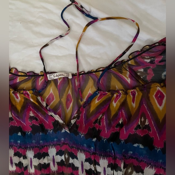 Bohemian loose flowy blouse - Picture 3 of 3